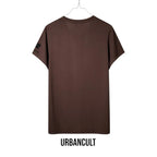 Urban Cult T-shirt marrone in cotone, collaborazione Travis Scott Cactus Jack x Fragment Design, taglia S